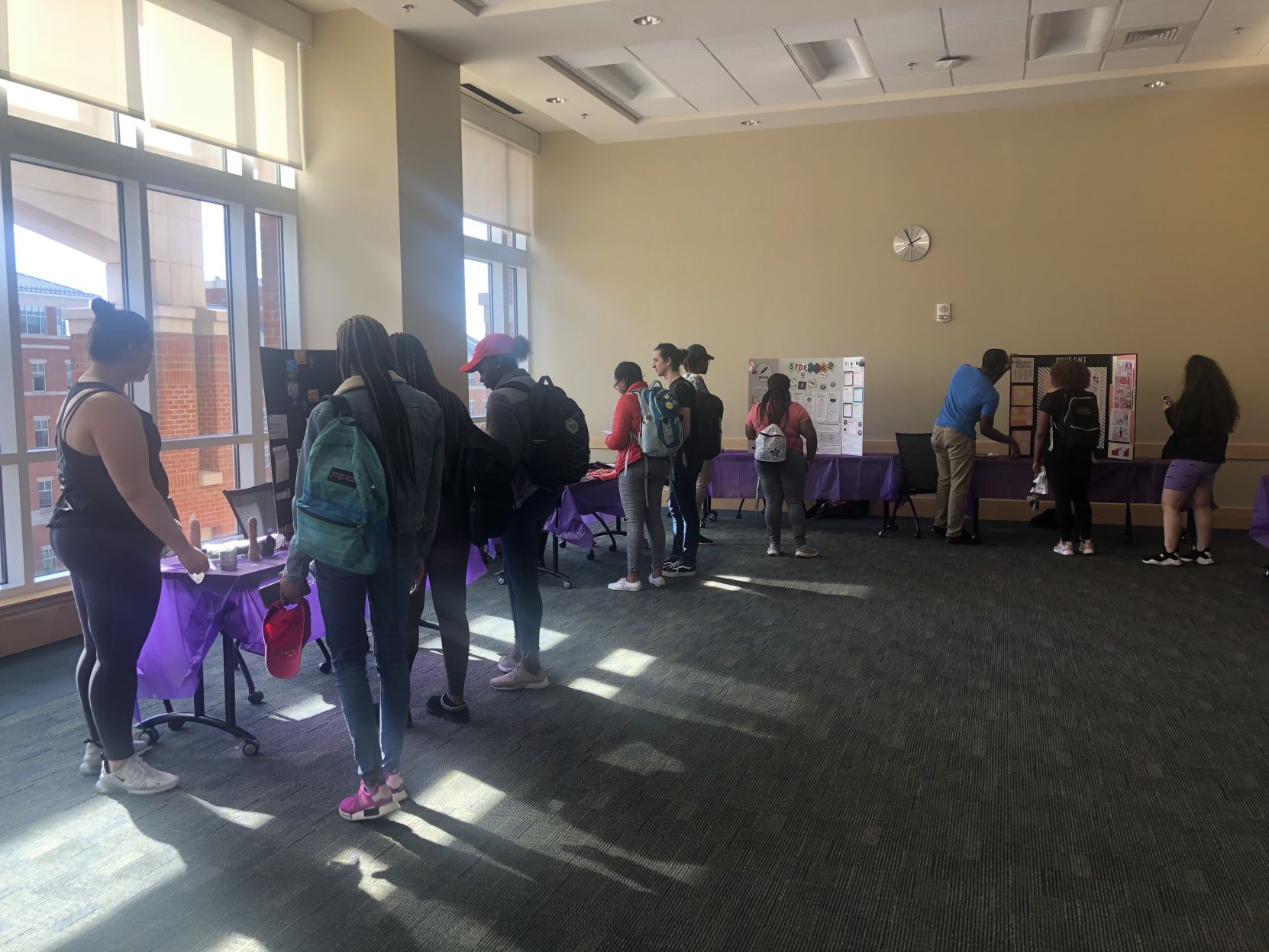 "Cookies and Condoms" event